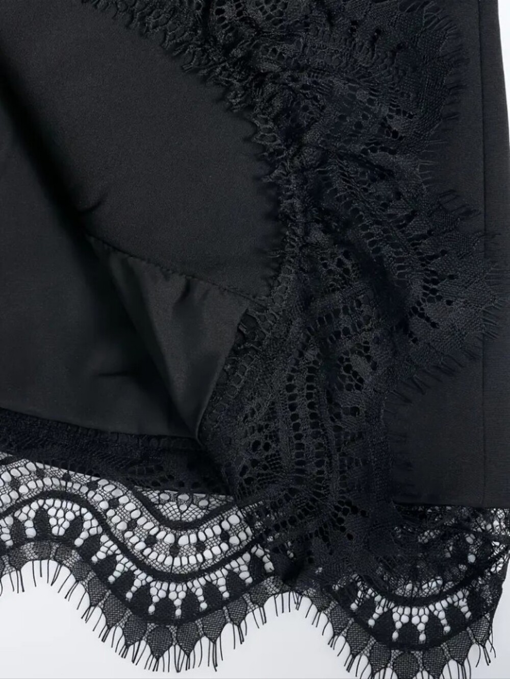 Women'S Long Sleeve Single-Button Lace Blazer, Spring Autumn Casual Business - Picture 4 of 5